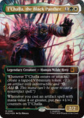 Image for T'Challa, the Black Panther (Borderless) (Surge Foil) (881) (MSC) - Magic: The Gathering