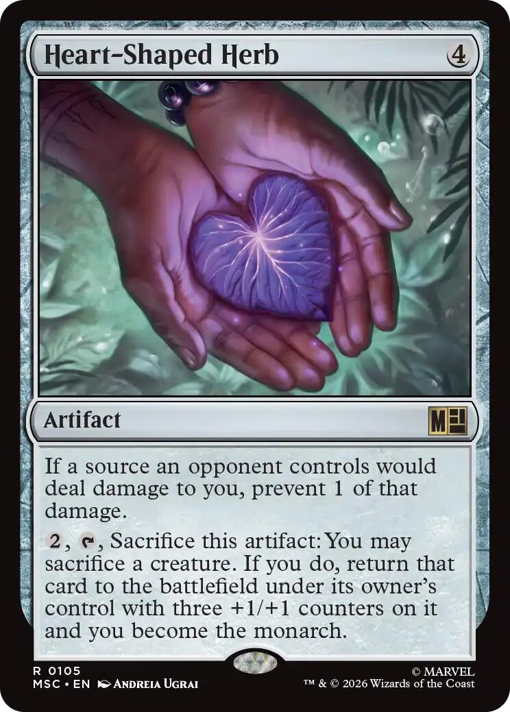 Image for Heart-Shaped Herb (105) (MSC) - Magic: The Gathering