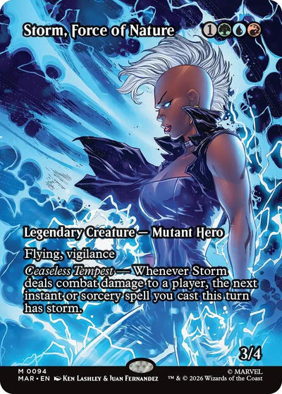 Storm, Force of Nature (Borderless) (94) (MAR)