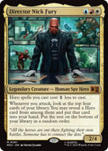 Image for Director Nick Fury (Surge Foil) (81) (MSC) - Magic: The Gathering
