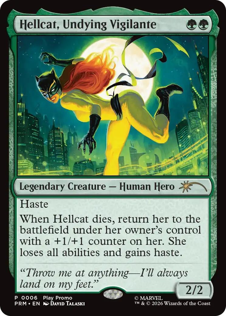 Image for Hellcat, Undying Vigilante (6) (SSP) - Magic: The Gathering