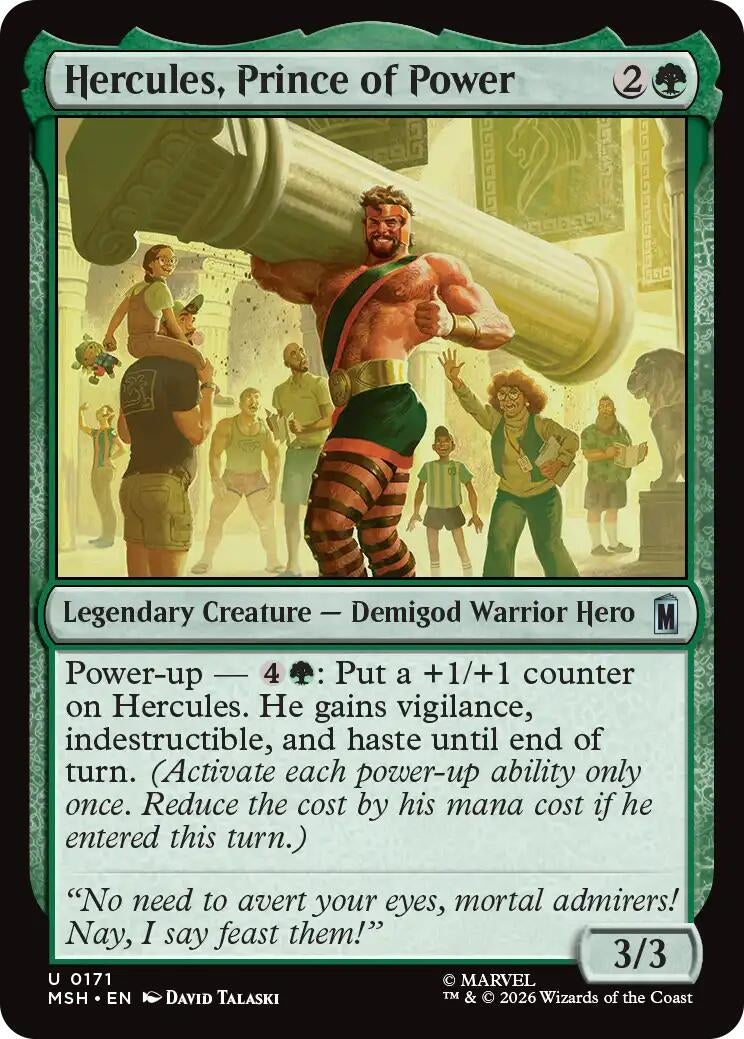 Image for Hercules, Prince of Power (171) (MSH) - Magic: The Gathering