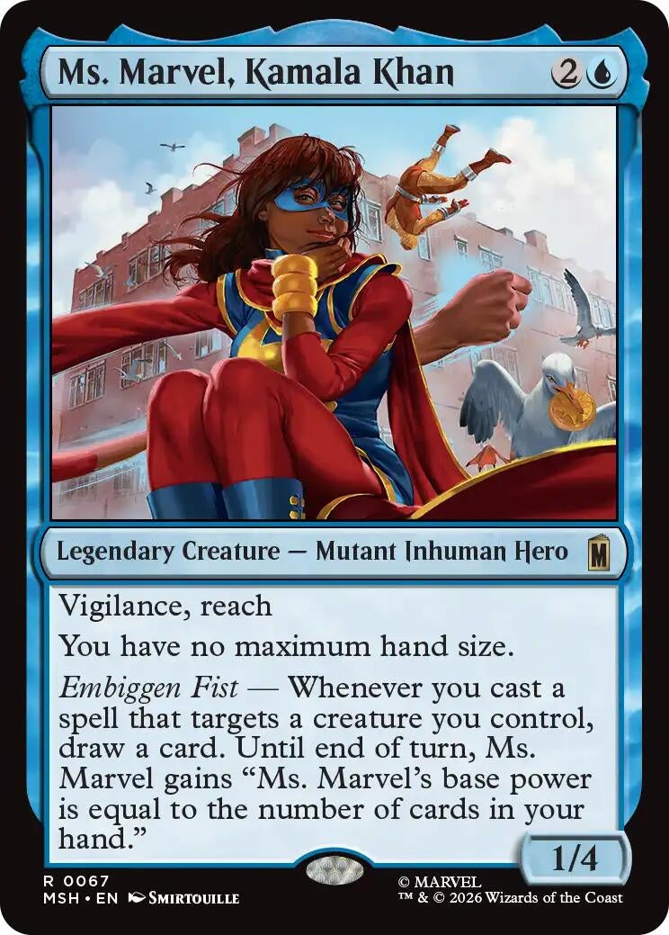 Image for Ms. Marvel, Kamala Khan (67) (MSH) - Magic: The Gathering