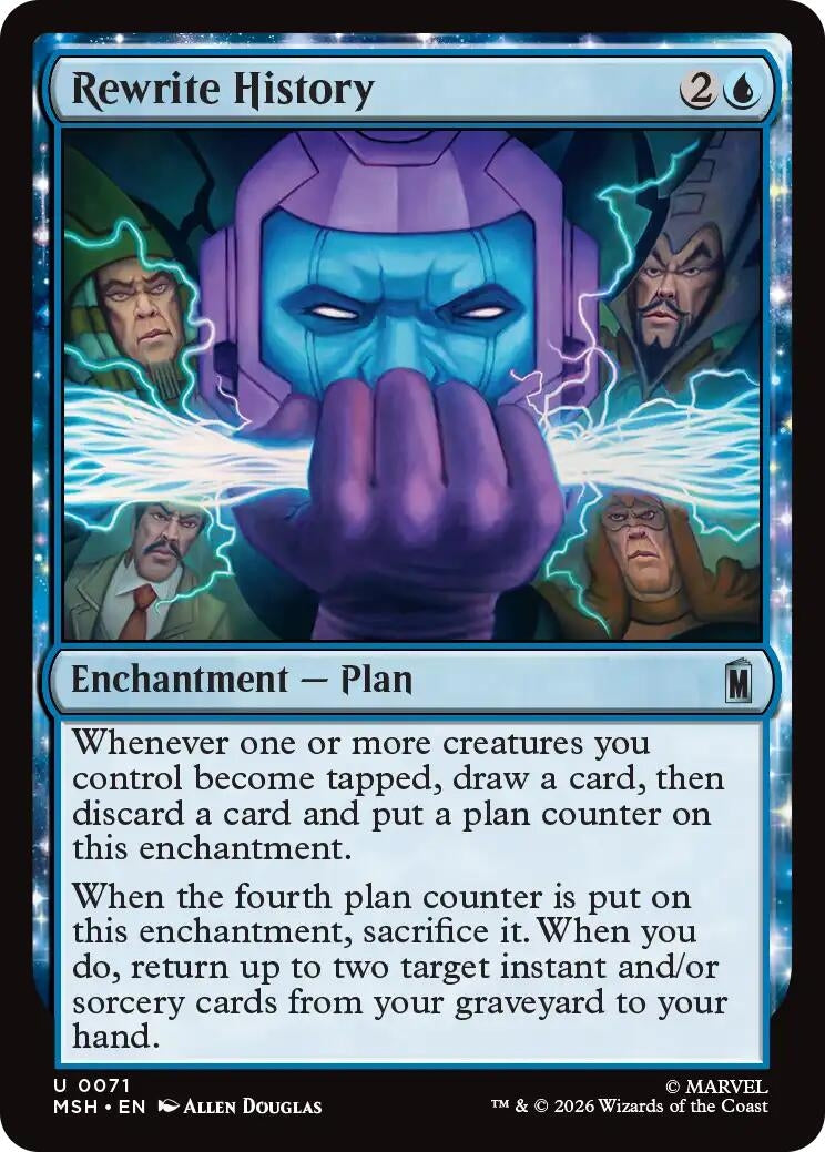 Image for Rewrite History (71) (MSH) - Magic: The Gathering