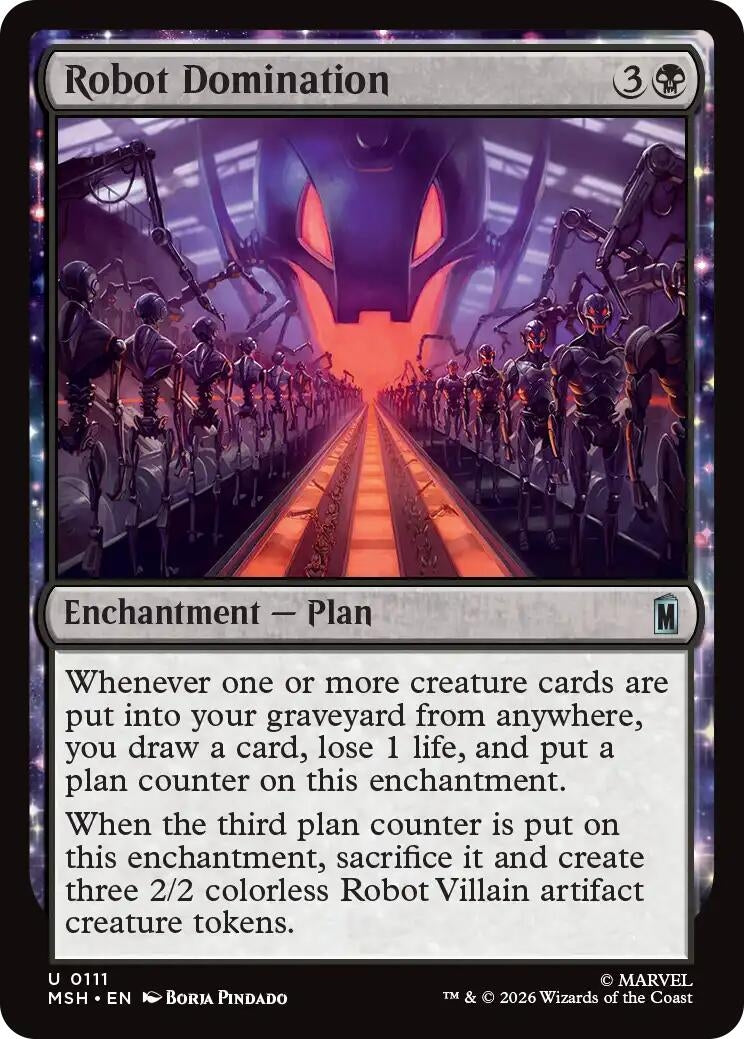 Image for Robot Domination (111) (MSH) - Magic: The Gathering