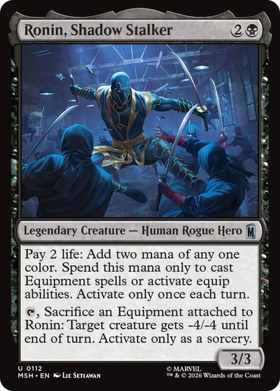 Ronin, Shadow Stalker (112) (MSH)