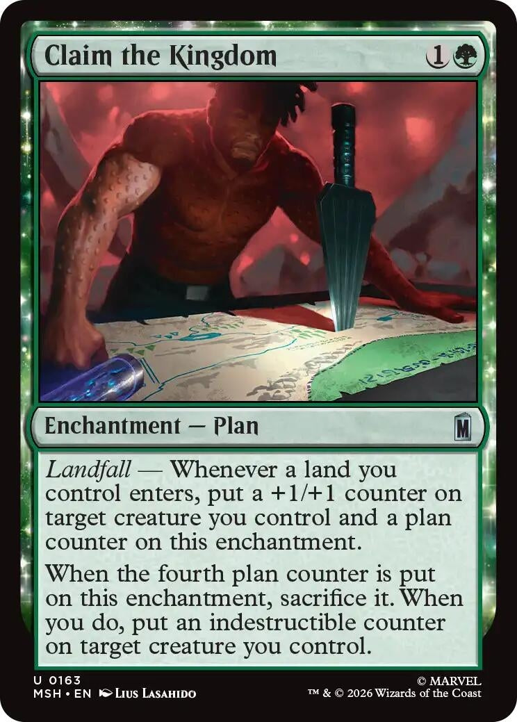 Image for Claim the Kingdom (163) (MSH) - Magic: The Gathering