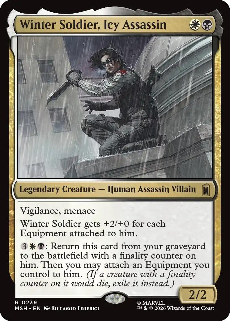 Image for Winter Soldier, Icy Assassin (239) (MSH) - Magic: The Gathering