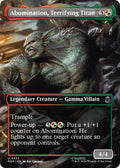 Image for Abomination, Terrifying Titan (Borderless) (333) (MSH) - Magic: The Gathering