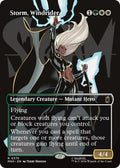 Image for Storm, Windrider (Borderless) (375) (MSH) - Magic: The Gathering