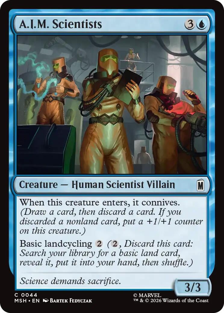 Image for A.I.M. Scientists (44) (MSH) - Magic: The Gathering