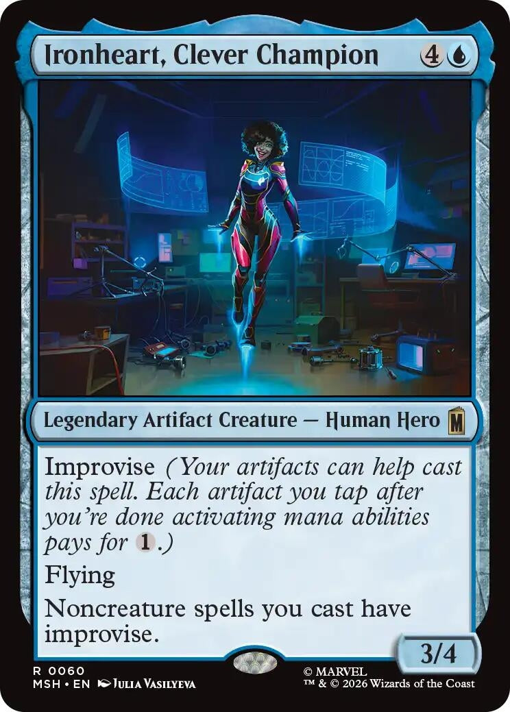 Image for Ironheart, Clever Champion (60) (MSH) - Magic: The Gathering