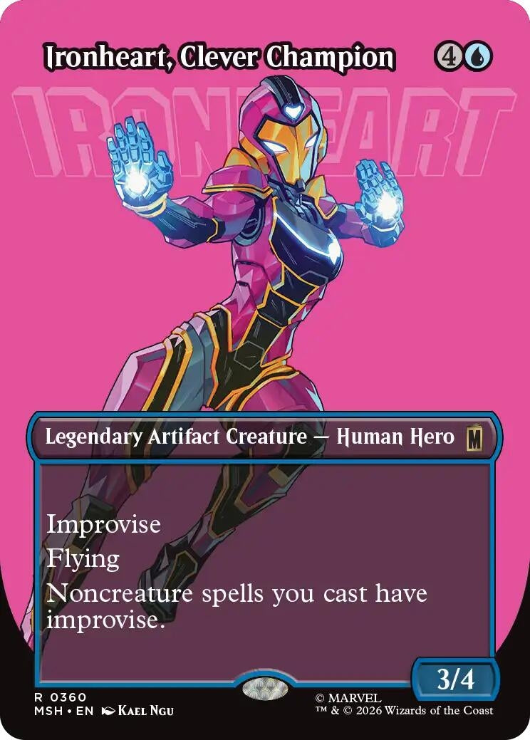 Image for Ironheart, Clever Champion (Borderless) (360) (MSH) - Magic: The Gathering