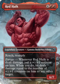 Image for Red Hulk (Borderless) (329) (MSH) - Magic: The Gathering