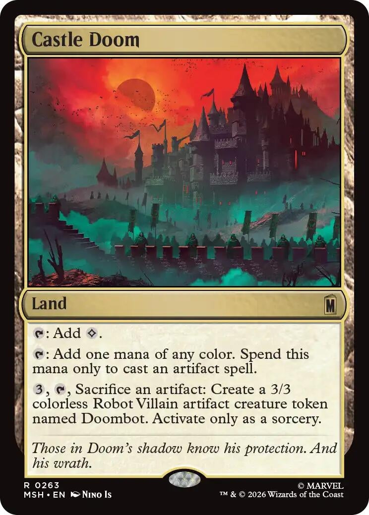 Image for Castle Doom (263) (MSH) - Magic: The Gathering