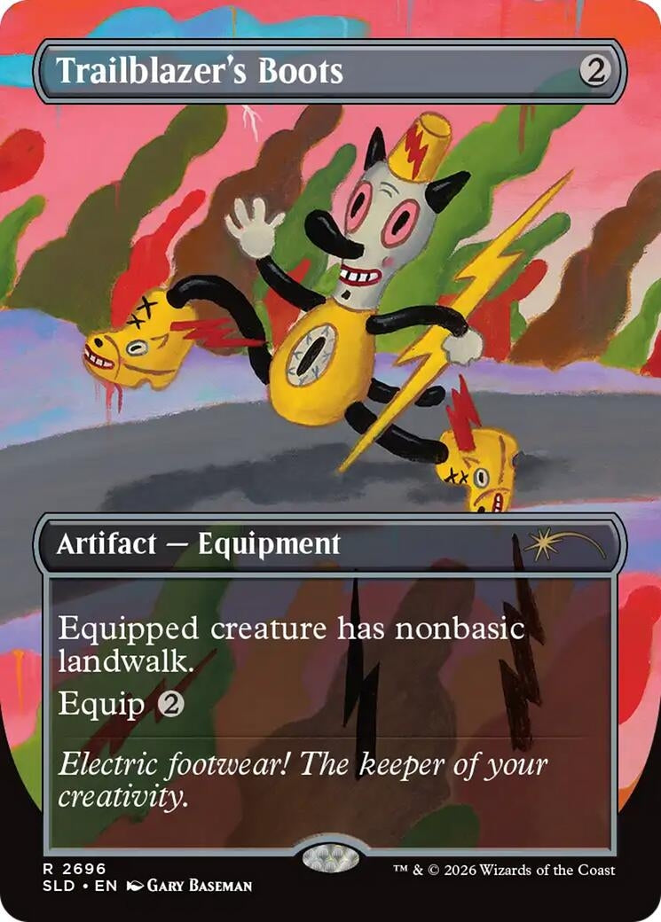 Image for Trailblazer's Boots (2696) (SLD) - Magic: The Gathering