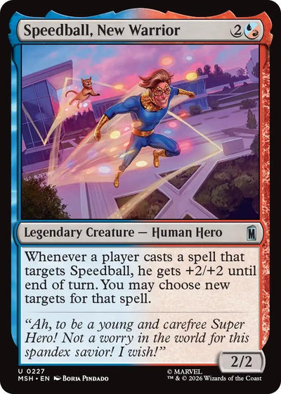 Speedball, New Warrior (227) (MSH)