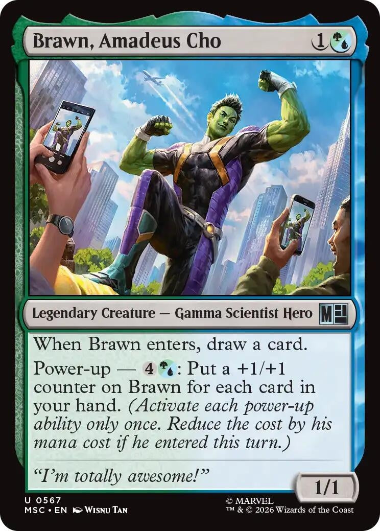 Image for Brawn, Amadeus Cho (567) (MSC) - Magic: The Gathering