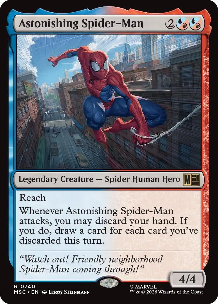 Image for Astonishing Spider-Man (740) (MSC) - Magic: The Gathering