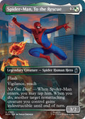Image for Spider-Man, To the Rescue (Borderless) (335) (MSH) - Magic: The Gathering