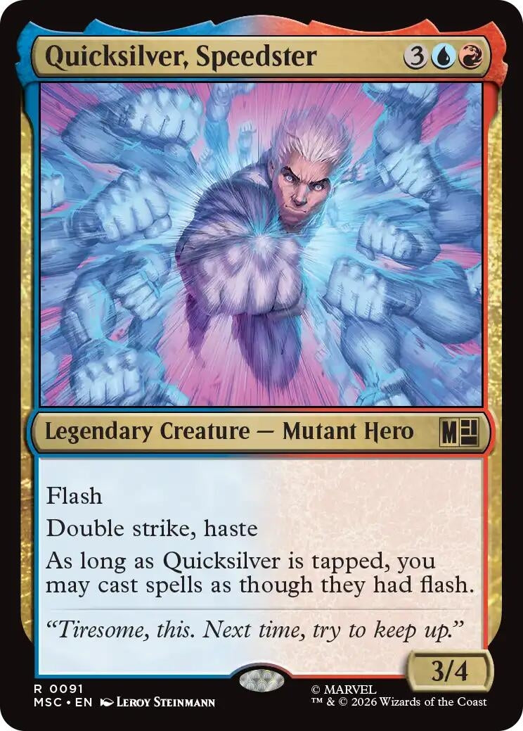 Image for Quicksilver, Speedster (91) (MSC) - Magic: The Gathering