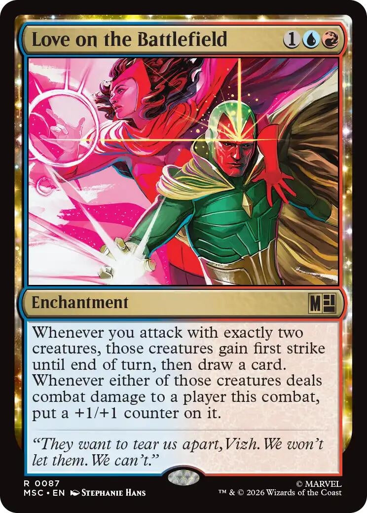 Image for Love on the Battlefield (Surge Foil) (87) (MSC) - Magic: The Gathering