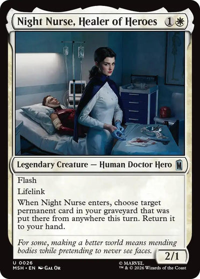Night Nurse, Healer of Heroes (26) (MSH)