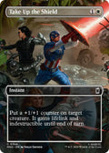 Image for Take Up the Shield (Borderless) (348) (MSH) - Magic: The Gathering