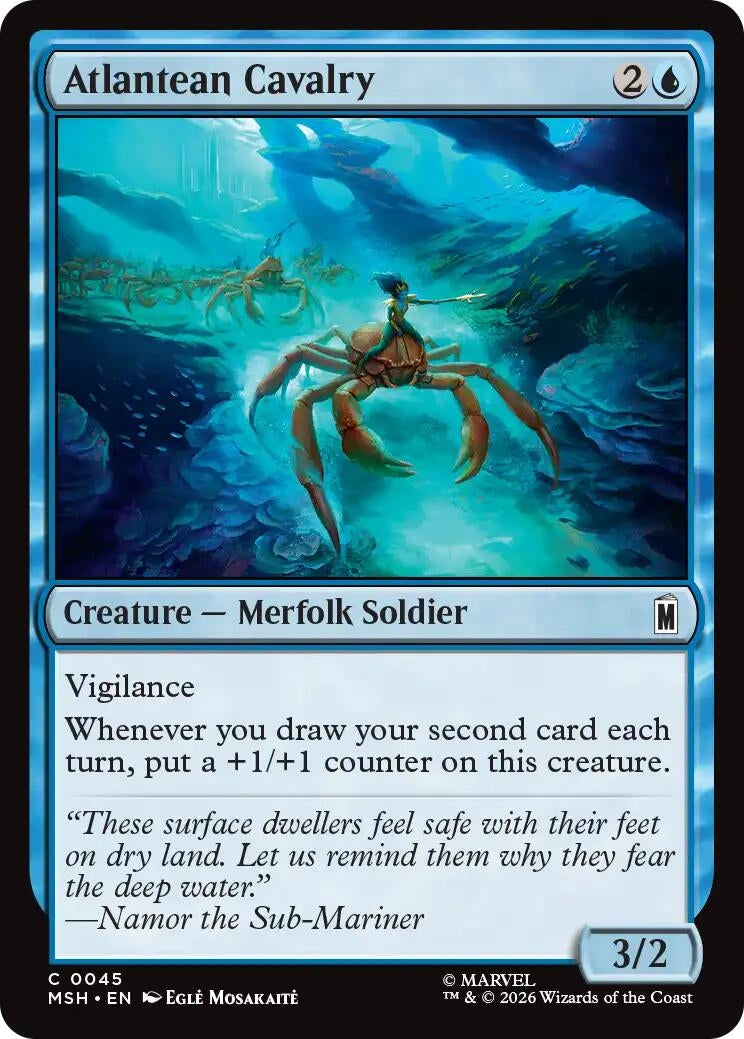 Image for Atlantean Cavalry (45) (MSH) - Magic: The Gathering