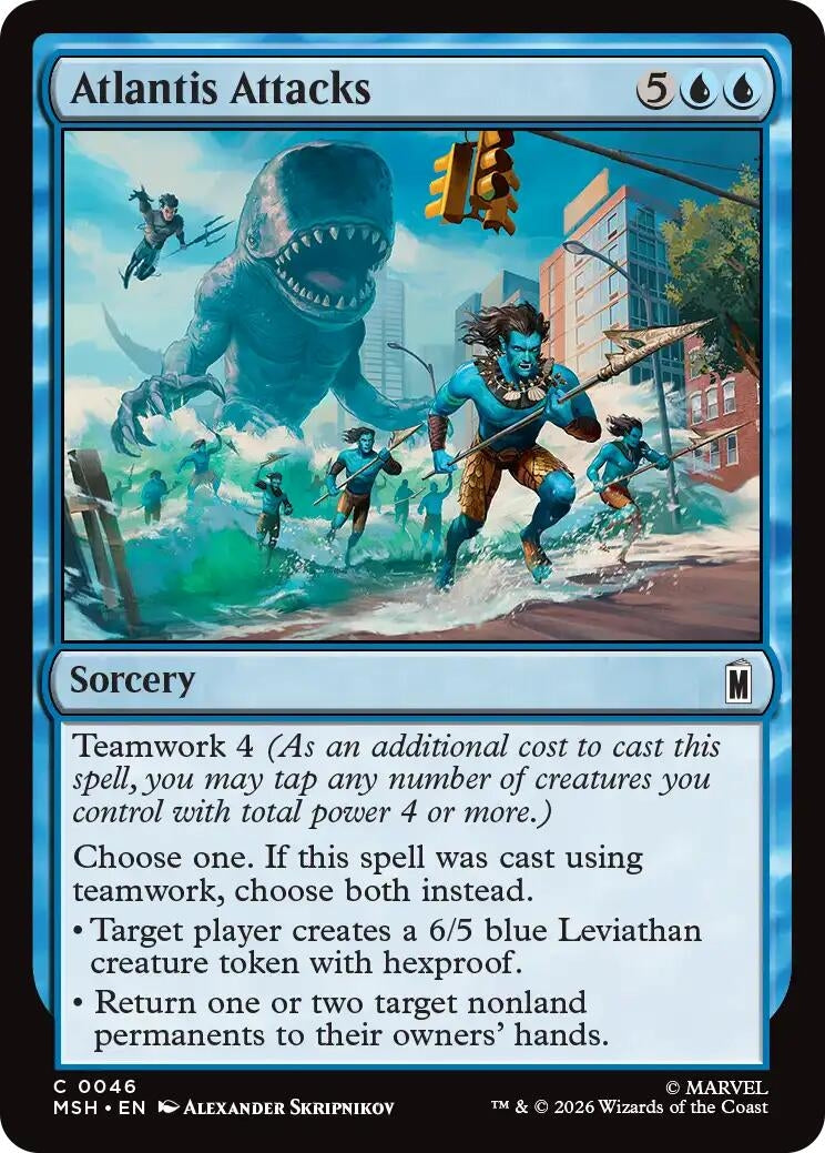Image for Atlantis Attacks (46) (MSH) - Magic: The Gathering