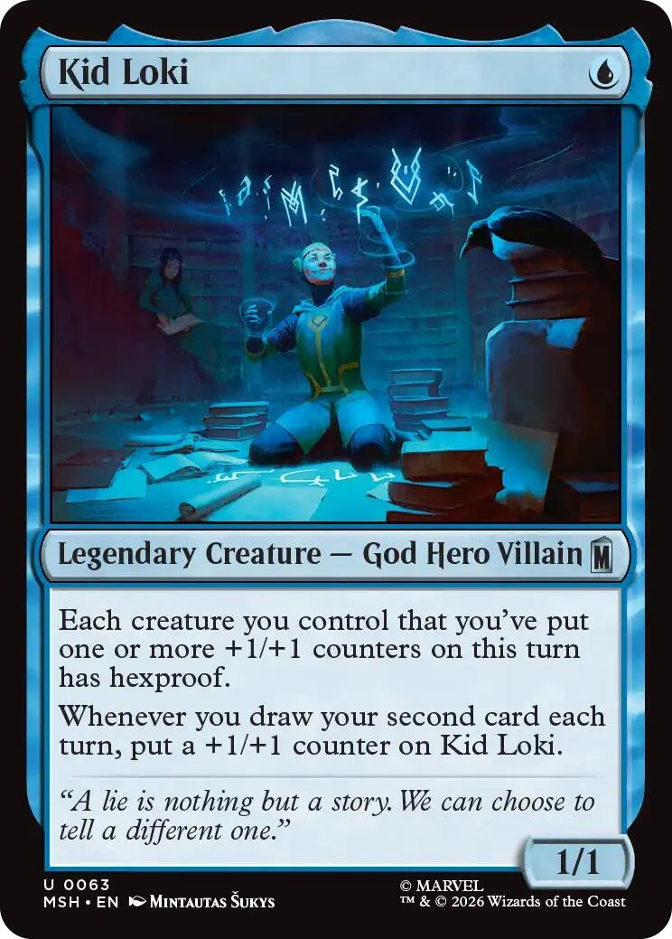 Image for Kid Loki (63) (MSH) - Magic: The Gathering