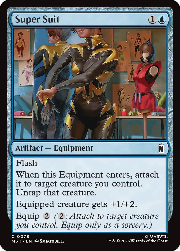 Image for Super Suit (78) (MSH) - Magic: The Gathering