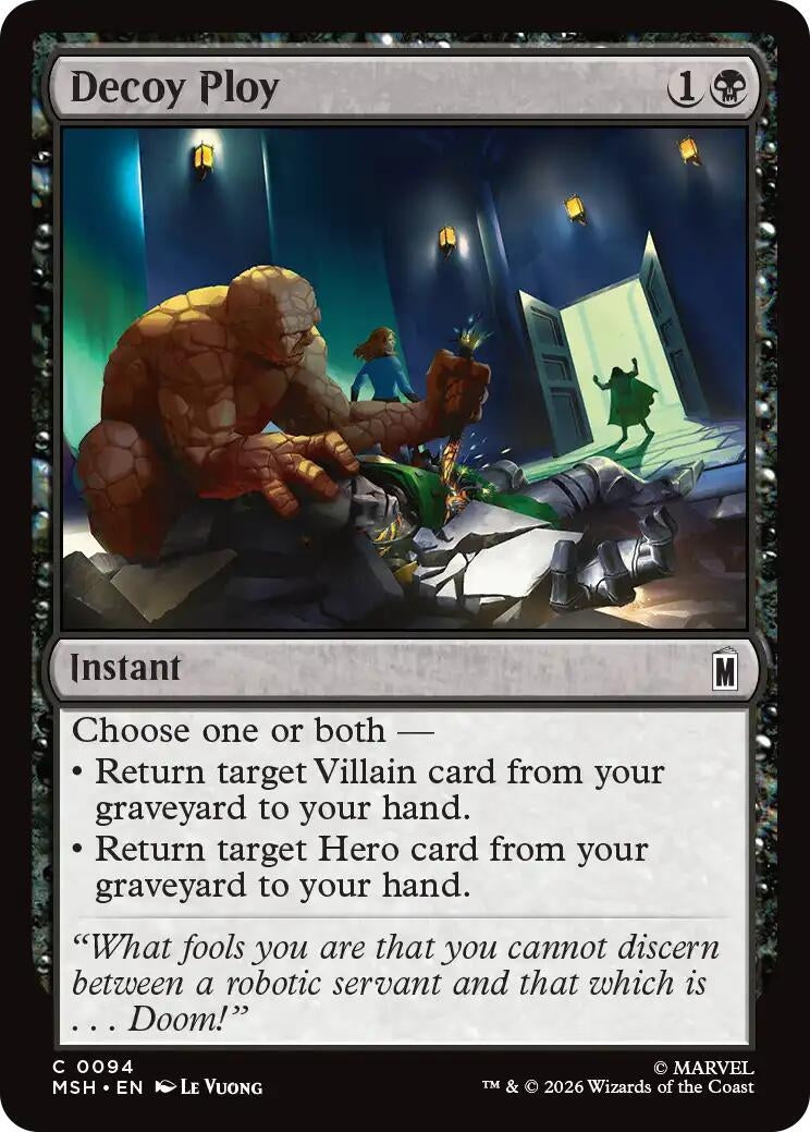 Image for Decoy Ploy (94) (MSH) - Magic: The Gathering