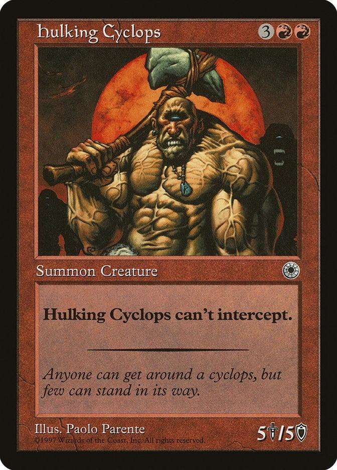 Image for Hulking Cyclops (POR) - Magic: The Gathering