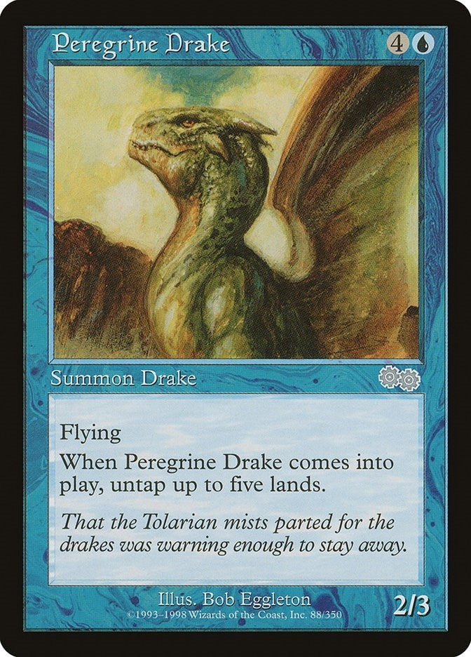 Image for Peregrine Drake (88) (USG) - Magic: The Gathering
