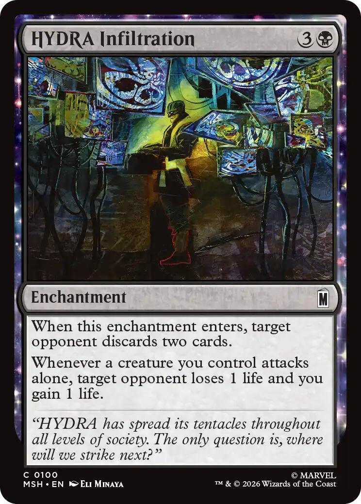 Image for HYDRA Infiltration (100) (MSH) - Magic: The Gathering