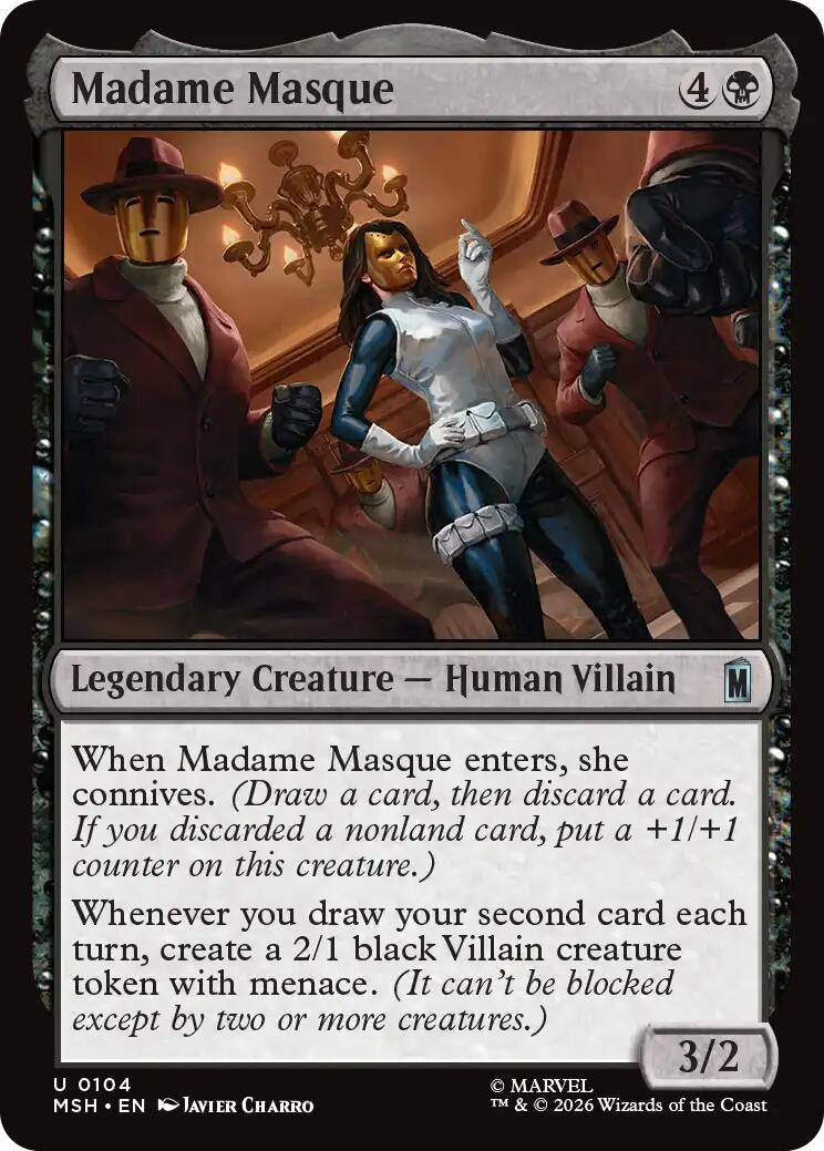 Image for Madame Masque (104) (MSH) - Magic: The Gathering