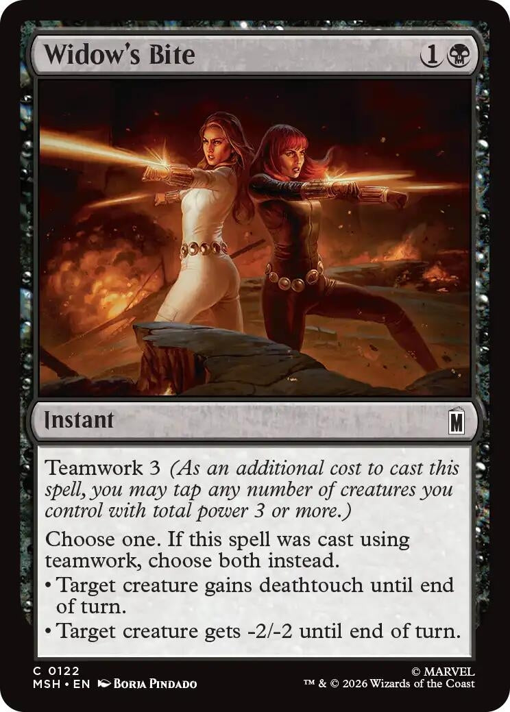 Image for Widow's Bite (122) (MSH) - Magic: The Gathering