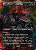 Image for Black Widow, Super Spy (Borderless) (0347) (347) (MSH) - Magic: The Gathering