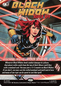 Image for Black Widow, Super Spy (Borderless) (0393) (393) (MSH) - Magic: The Gathering