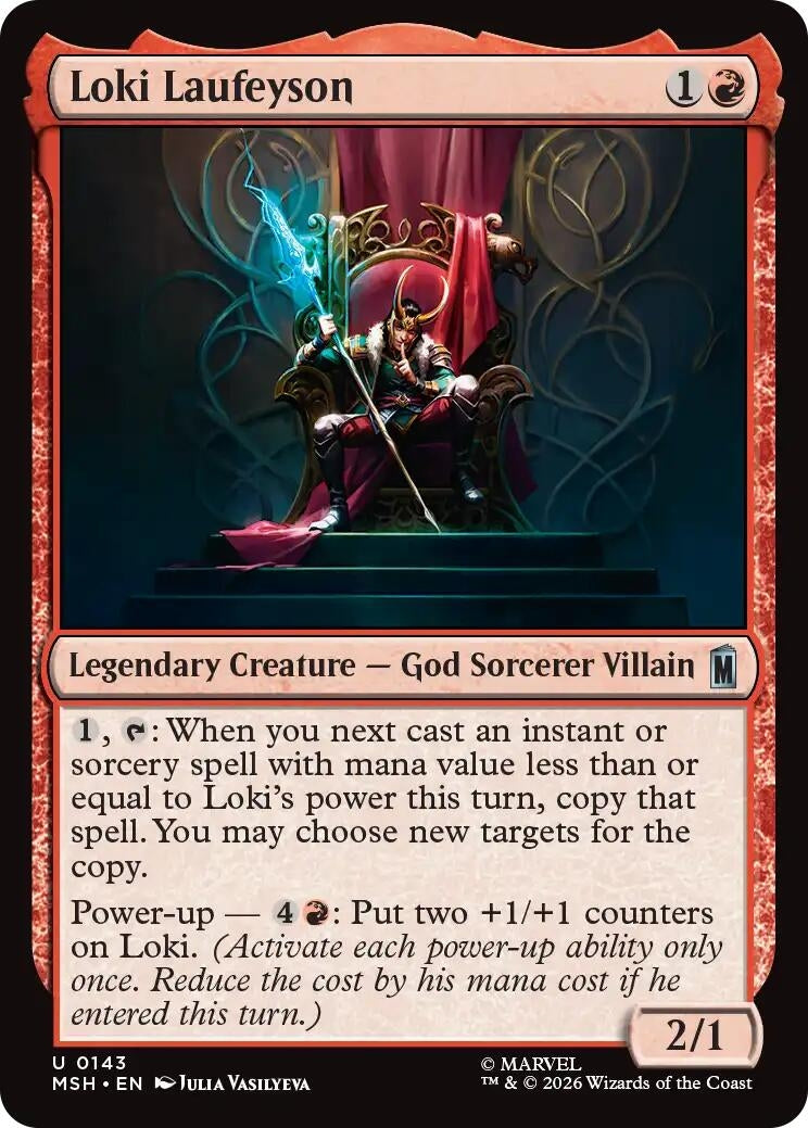 Image for Loki Laufeyson (143) (MSH) - Magic: The Gathering