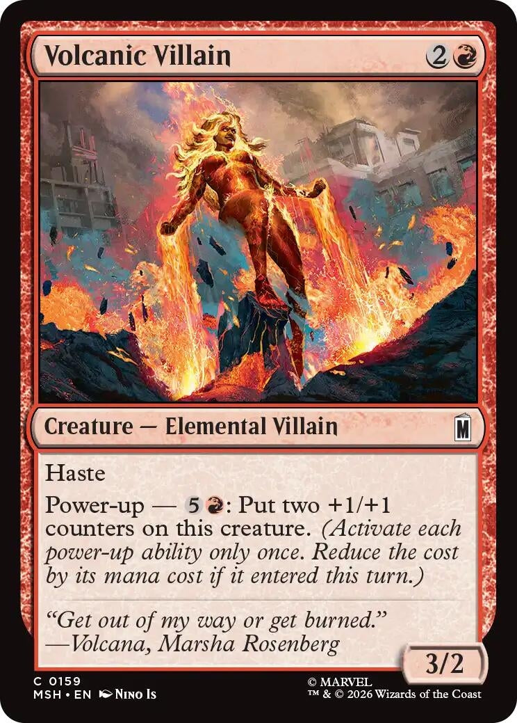 Image for Volcanic Villain (159) (MSH) - Magic: The Gathering
