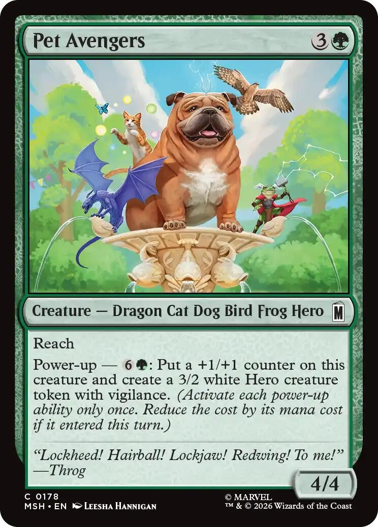 Image for Pet Avengers (178) (MSH) - Magic: The Gathering