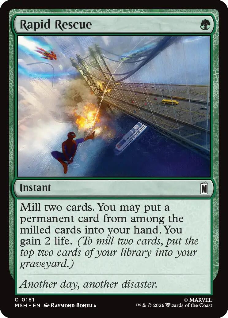 Image for Rapid Rescue (181) (MSH) - Magic: The Gathering
