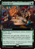 Image for Heroic Feast (Extended Art) (414) (MSH) - Magic: The Gathering