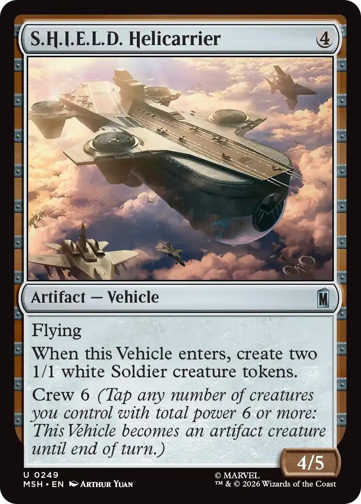 Image for S.H.I.E.L.D. Helicarrier (249) (MSH) - Magic: The Gathering