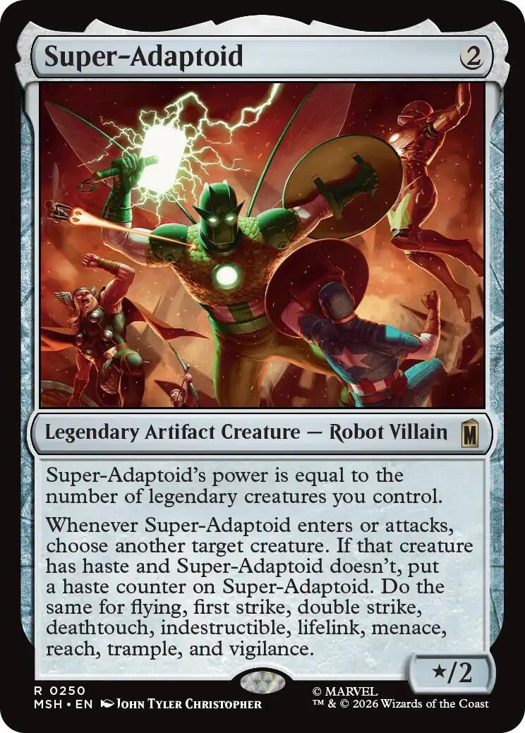 Image for Super-Adaptoid (250) (MSH) - Magic: The Gathering