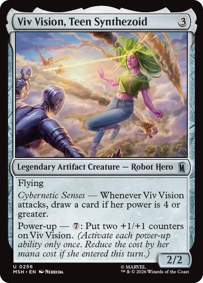 Viv Vision, Teen Synthezoid (256) (MSH)