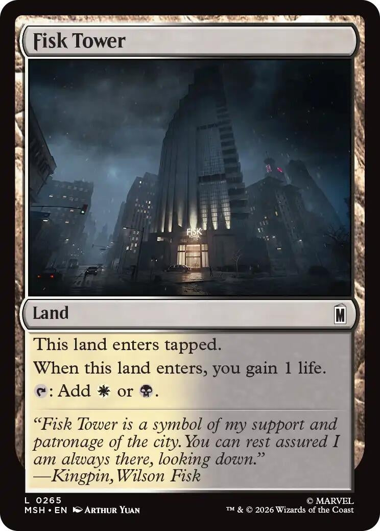 Image for Fisk Tower (265) (MSH) - Magic: The Gathering