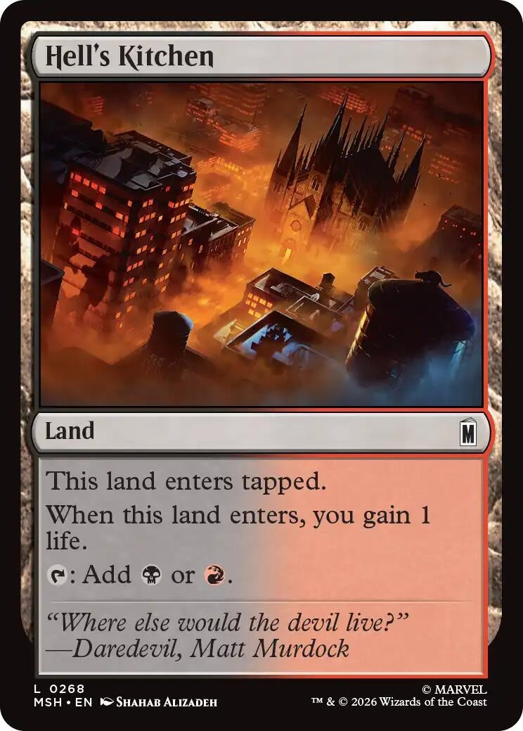 Image for Hell's Kitchen (268) (MSH) - Magic: The Gathering